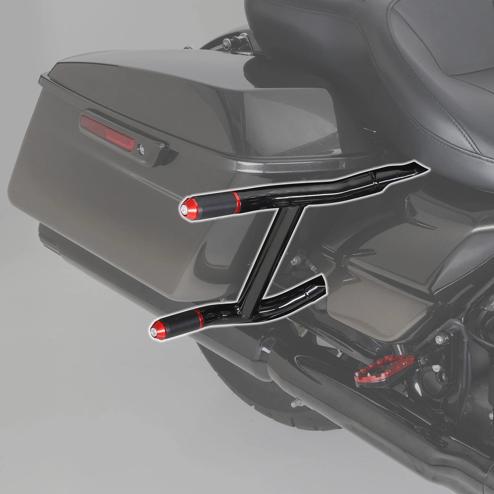 Hard Saddlebags Bracket Guard Crash Bar for Harley Electra Glide (2014–2023)