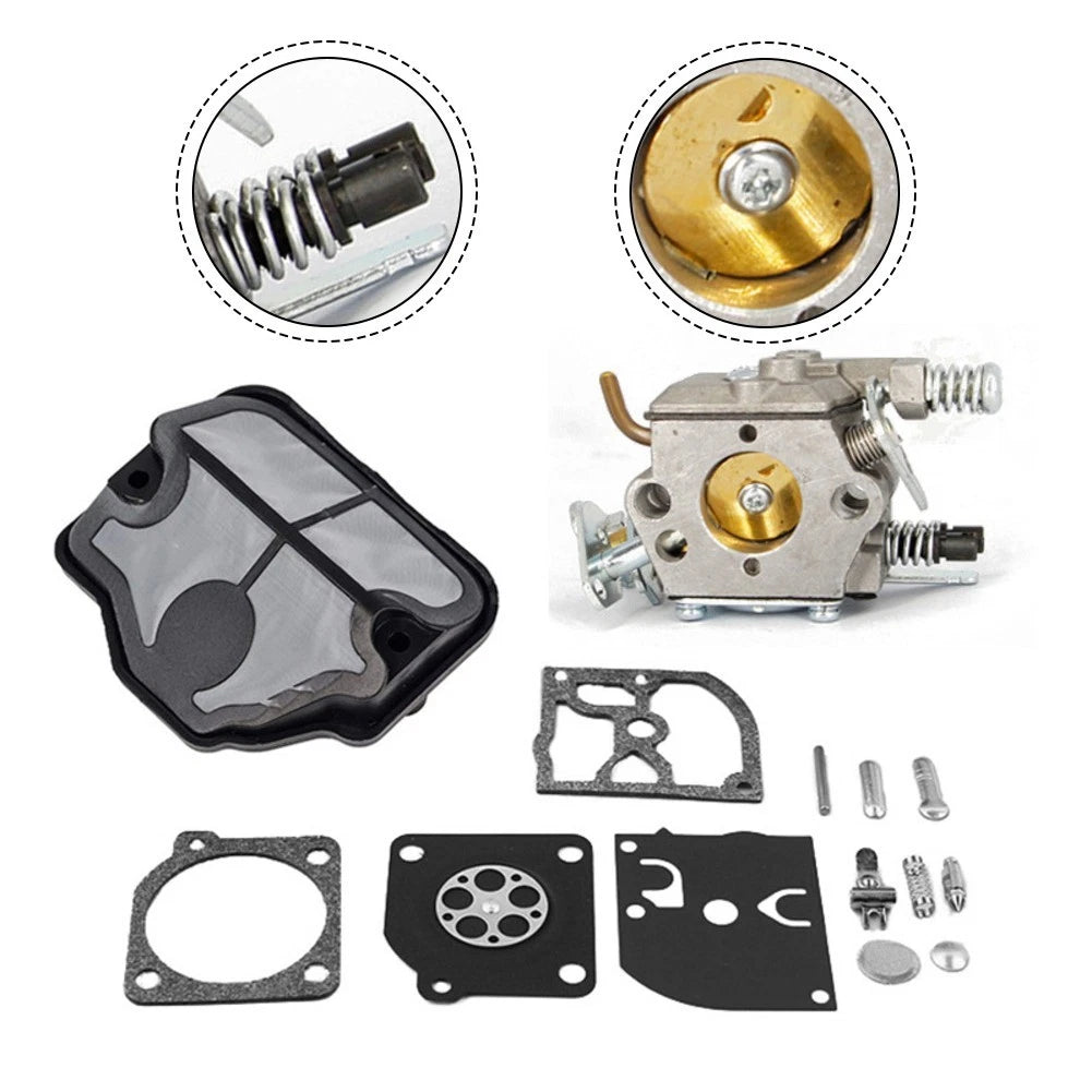 Carburetor Kit for HUA 36 41 136 137 141 142 (OEM Compatible)