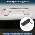 Sunglasses Case for Audi Q2 (2018–2020) Eyeglasses Holder Storage Box Black