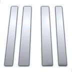 4Pc Chrome Pillar Posts Replacement for Chevrolet Colorado/Canyon Crew (2004–2012)