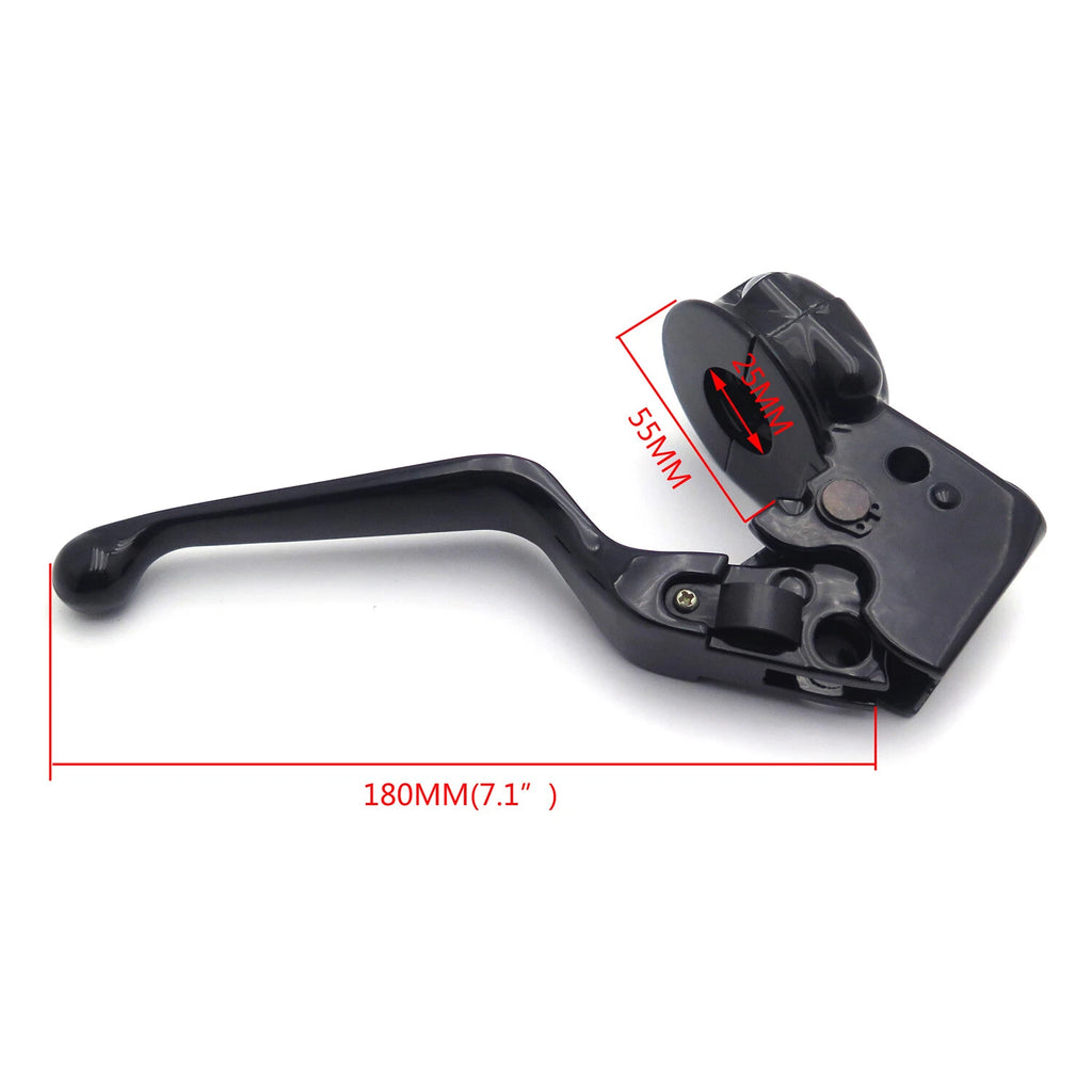 Clutch Lever with Mount Bracket for Harley Dyna (2008–2015) Fat Bob/Wide Glide
