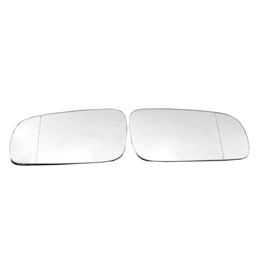 2X Chrome Heated Door Side Wing Mirror Glass for VW Passat Variant (1997–2000)