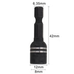8mm Magnetic Nut Driver for Electric and Pneumatic Applications