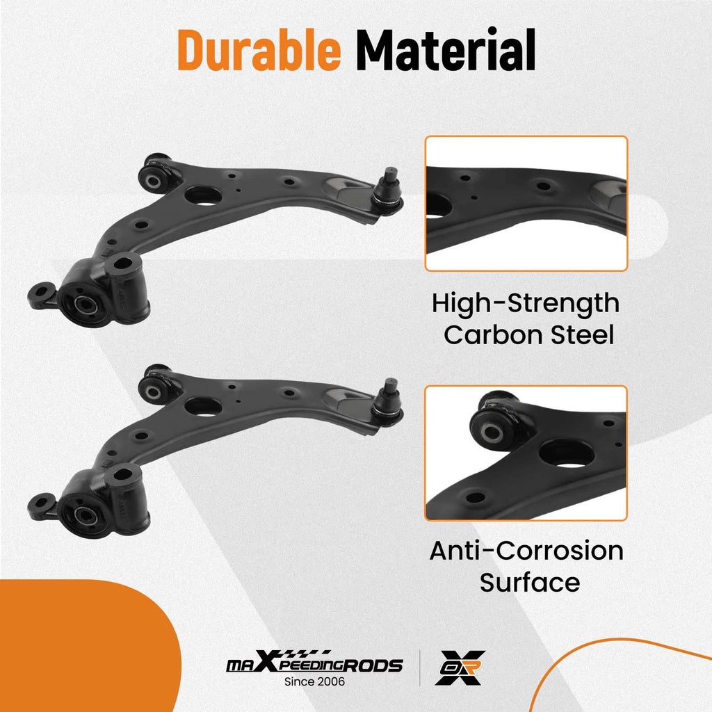 2X Front Lower Control Arms with Ball Joint for Mazda 6 (2014-2020) CX-5 (2013-2016)