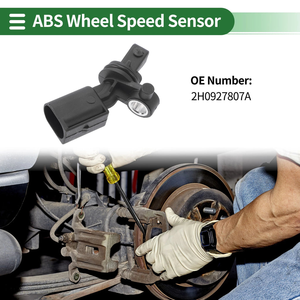 ABS Wheel Speed Sensor No.2H0927807A for Volkswagen Amarok (2010–2021) Left Rear