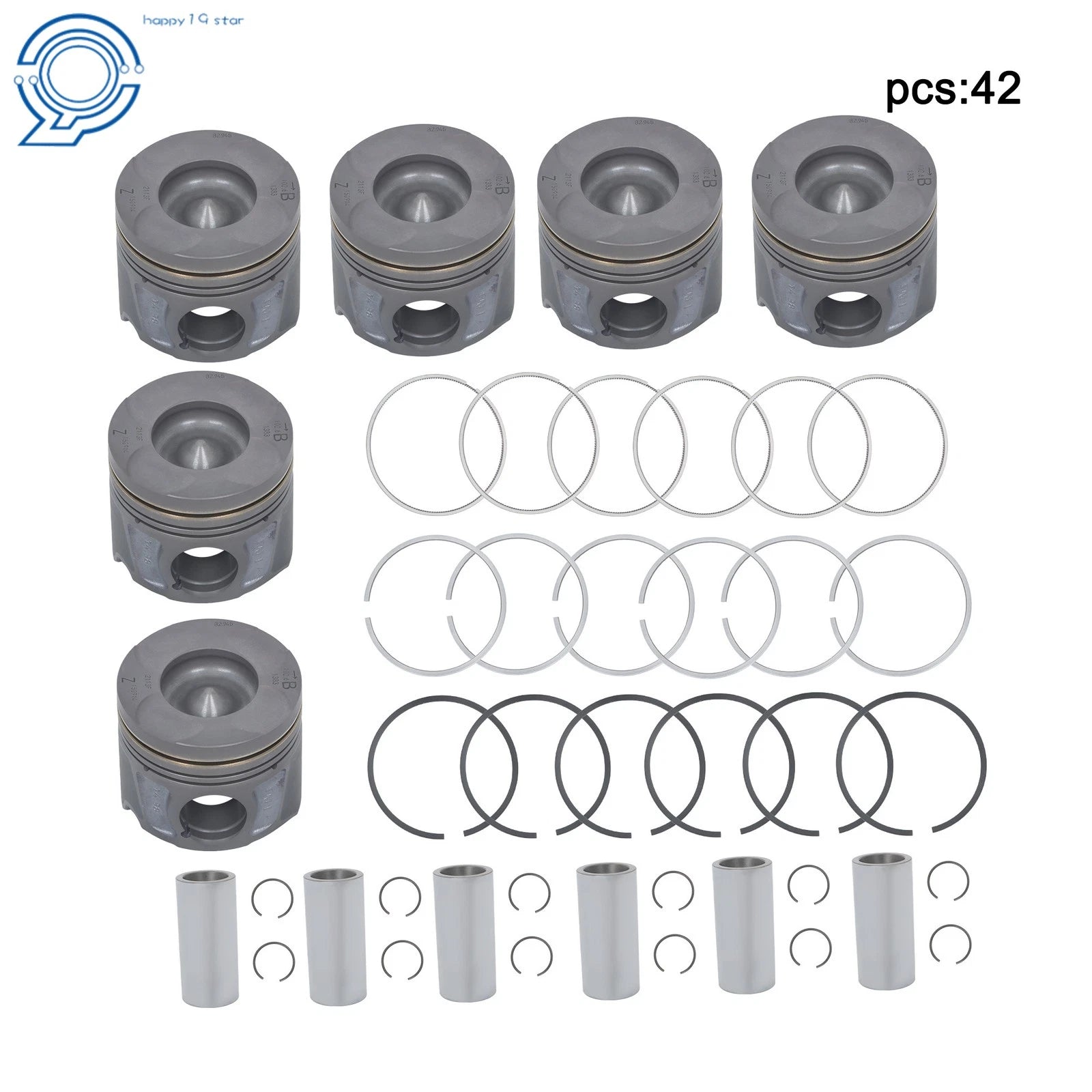 Piston & Rings Pins Kit for Jeep Grand Cherokee Ram 1500 (2014–2018)