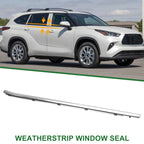 1pc Front Left Weatherstrip Window Seal No. 757200E080 for Toyota Highlander (2001–2007)