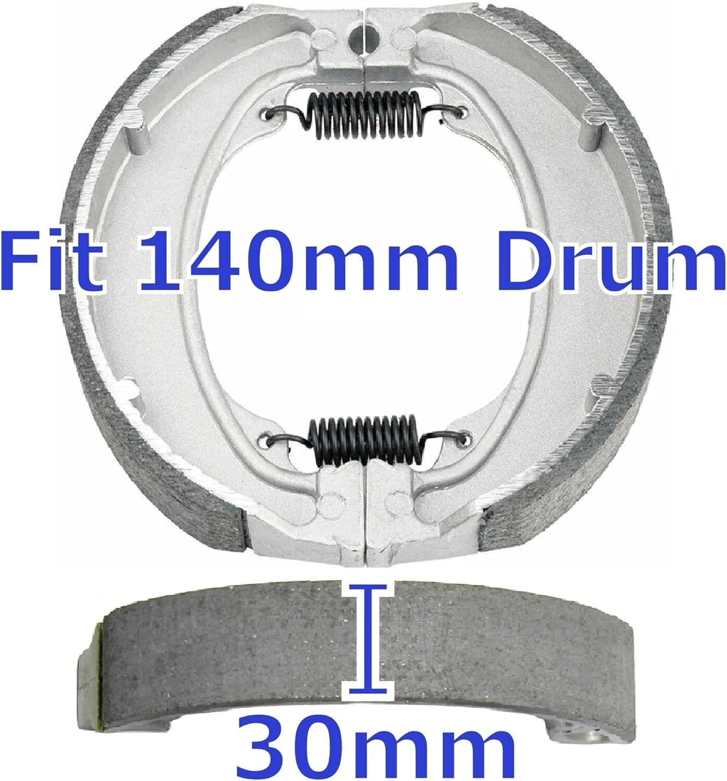 MC Brake Shoes for Honda TRX 250 TE/TM/X/EX Recon Sportrax 250 (1989–1990)