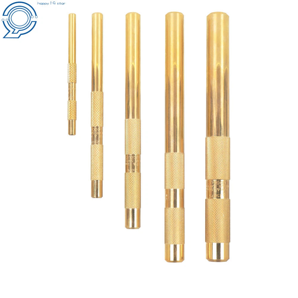 5 Pcs Brass Drift Punch Set for Automotive Use (Various Models)