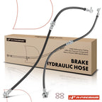2X Front Brake Hydraulic Hose for Nissan Rogue (2015–2019) Rogue Sport