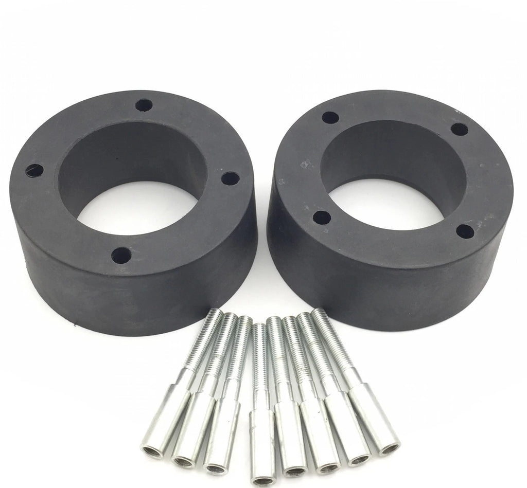 Set of 2 Black Heavy Duty Urethane 2.5" Wheel Spacers for Arctic Honda (4/110)