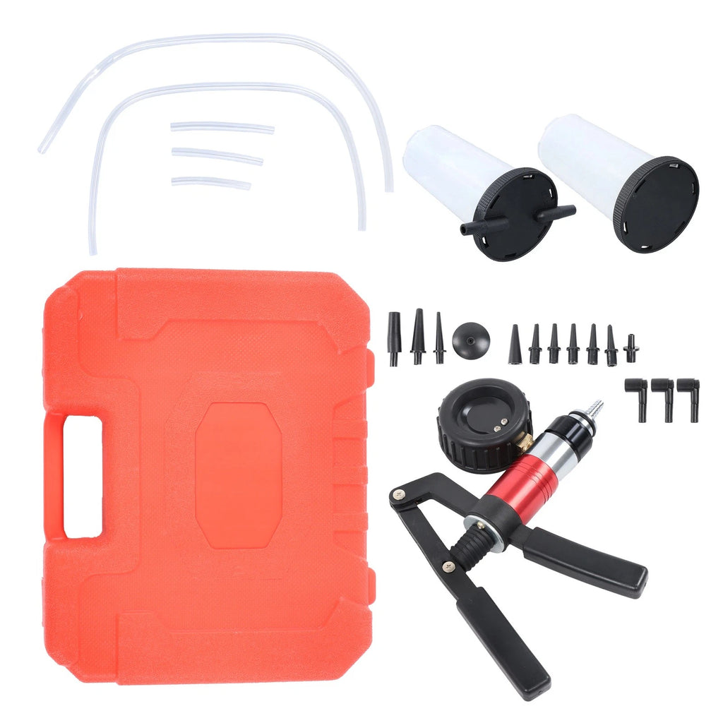23PCS Brake Bleeder Kit for Hand Held Vacuum & Pressure Pump Tester