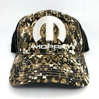 Licensed Mopar Logo Digital Camo Hat with White Emblem for Dodge (Universal)