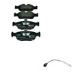 Hella Front Low-Met Disc Brake Pad w/Sensor for BMW E30 E36 (1992–2023)