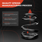 2X Rear Side Coil Springs for Chevrolet Malibu (2004-2008) Variable Rate