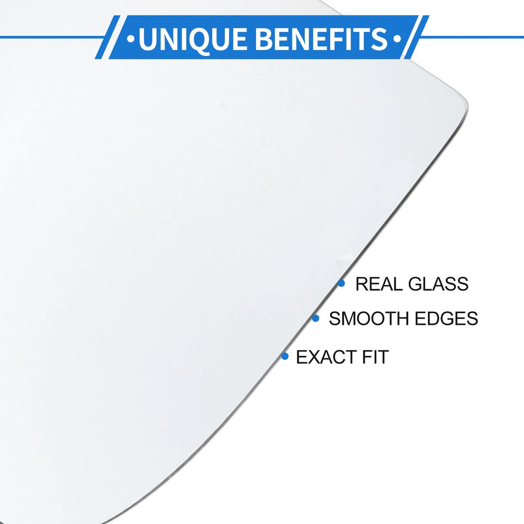 Right Driver Side Heated Mirror Glass for Ford Transit Custom (2013–2023)