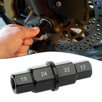 Hex Axle Tool Set for Front Axle Maintenance 17 19 22 24mm