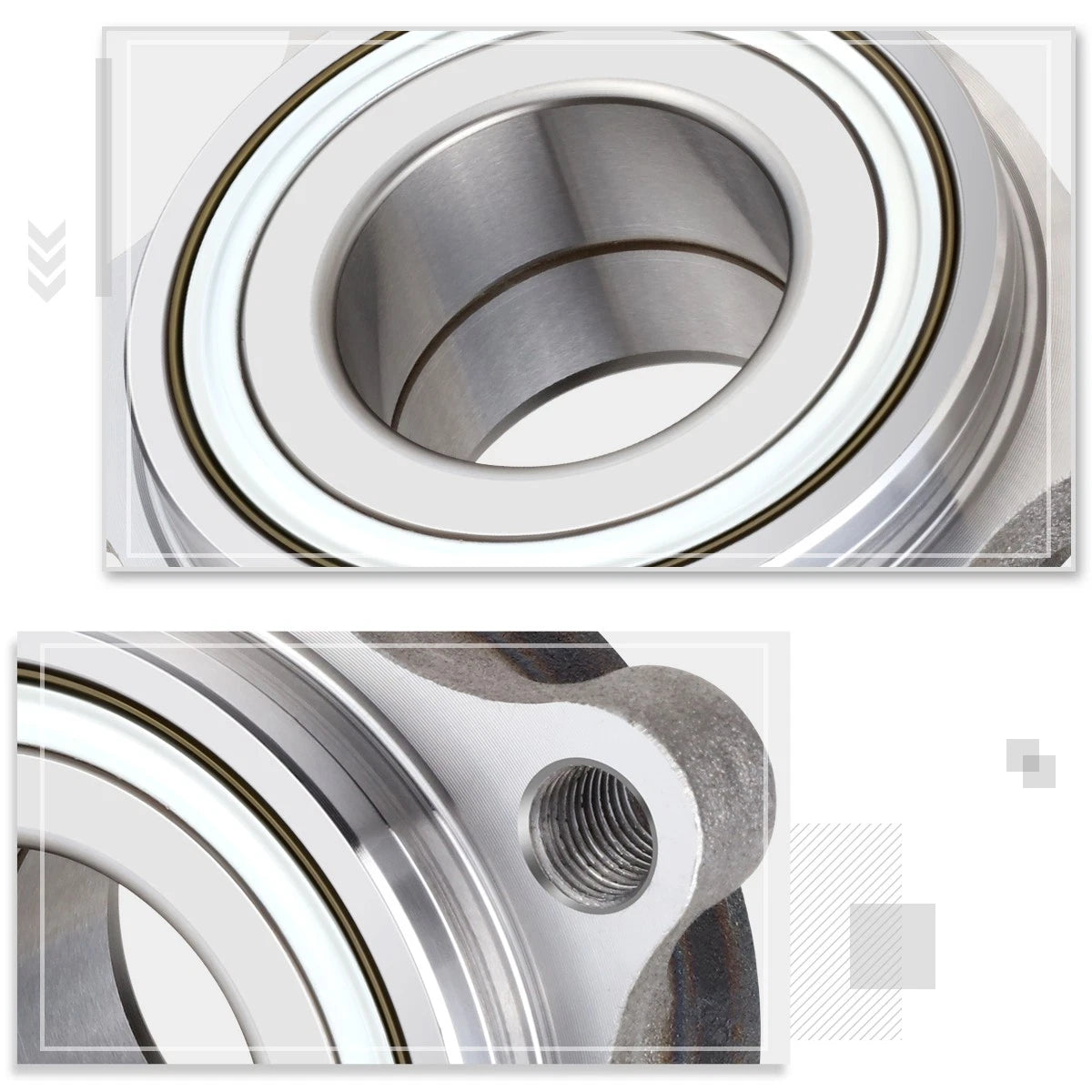 Set of 2 Wheel Bearings for Nissan 350Z/Infiniti G35 (2003–2009)