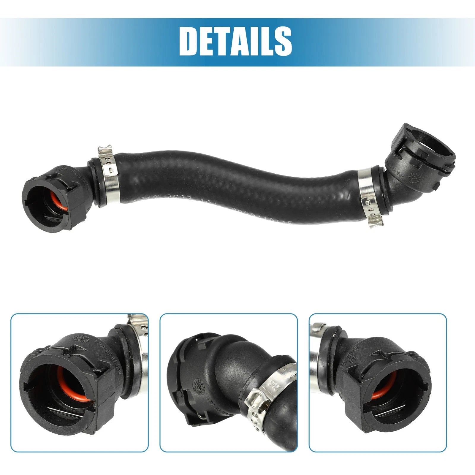 Radiator Coolant Hose Outlet for BMW X5 (2007–2008) No. 17127537101