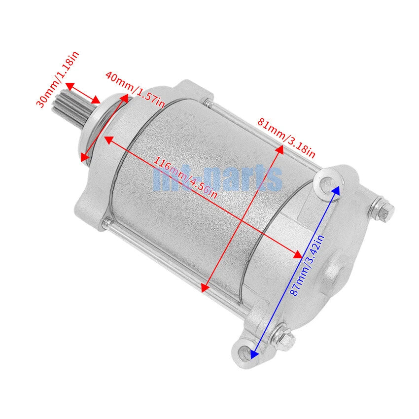 Starter Motor for Crossfire ATV Rubicon 500 (2004–2007) 1BE-81890-00
