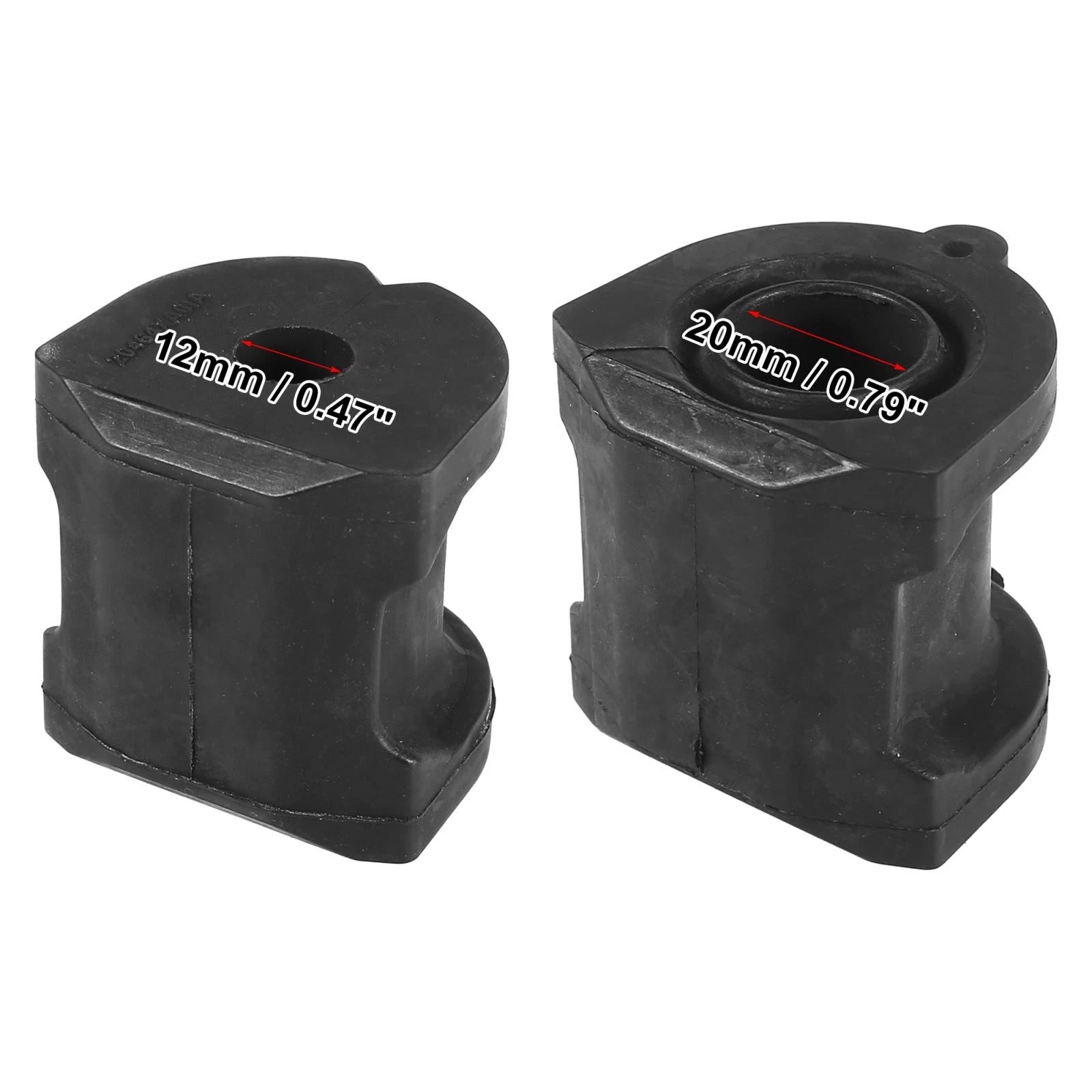 Pair of Stabilizer Sway Bar Bushings 20414XA01A 20464XA01A for Subaru