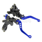 Set of 2 CNC Brake Clutch Master Cylinder Levers for Universal Motorcycles
