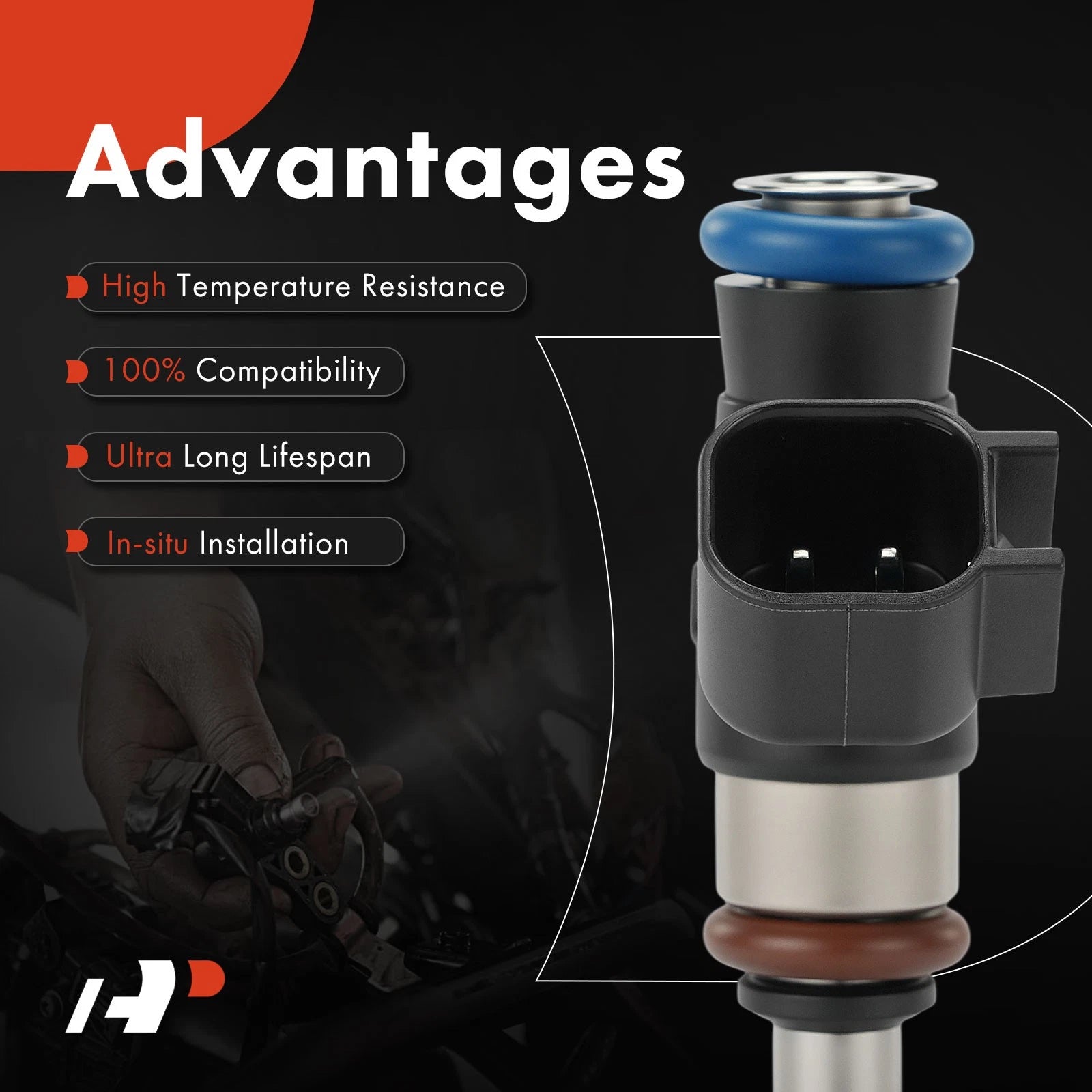 6x Fuel Injectors for Ford F-150 (2021–2023) Lincoln Navigator (2022–2023)