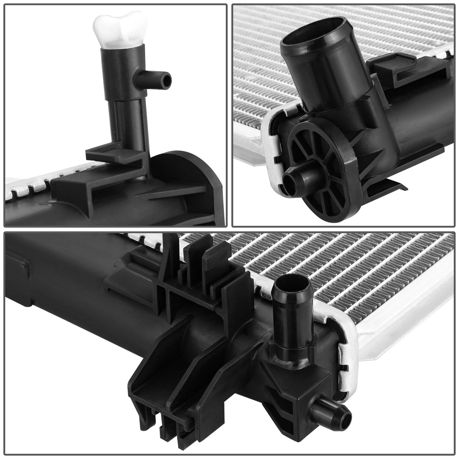 Aluminum Core Cooling Radiator DPI 13666 for Toyota Corolla C-HR (2018–2021)