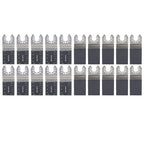 20 Pack Oscillating Tool Blades for Multitools (Universal Fit)