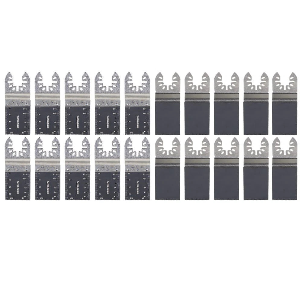 20 Pack Oscillating Tool Blades for Multitools (Universal Fit)