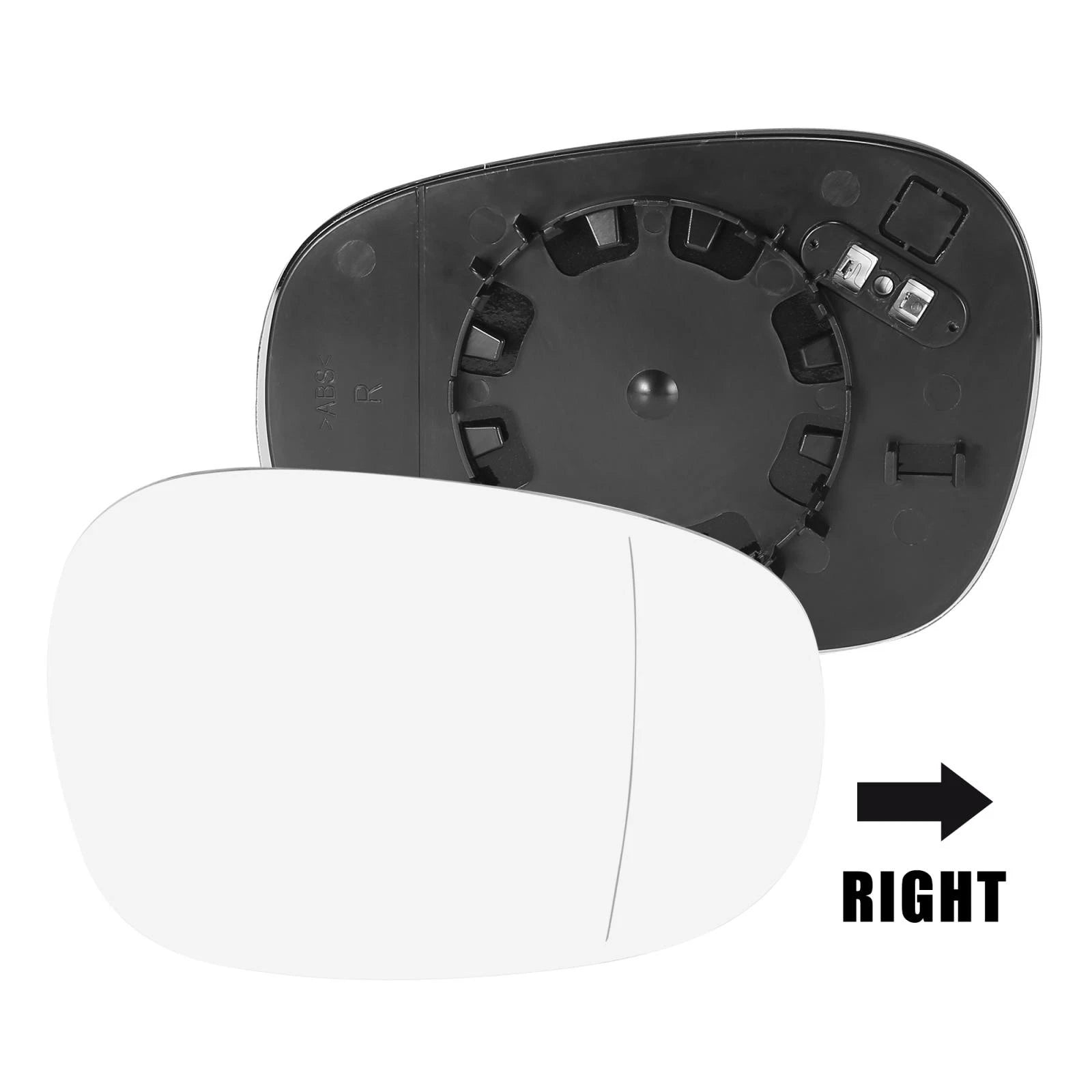 Heated Mirror Glass w/ Backing RH for BMW 135i 328i 335i 335d (2008–2013)