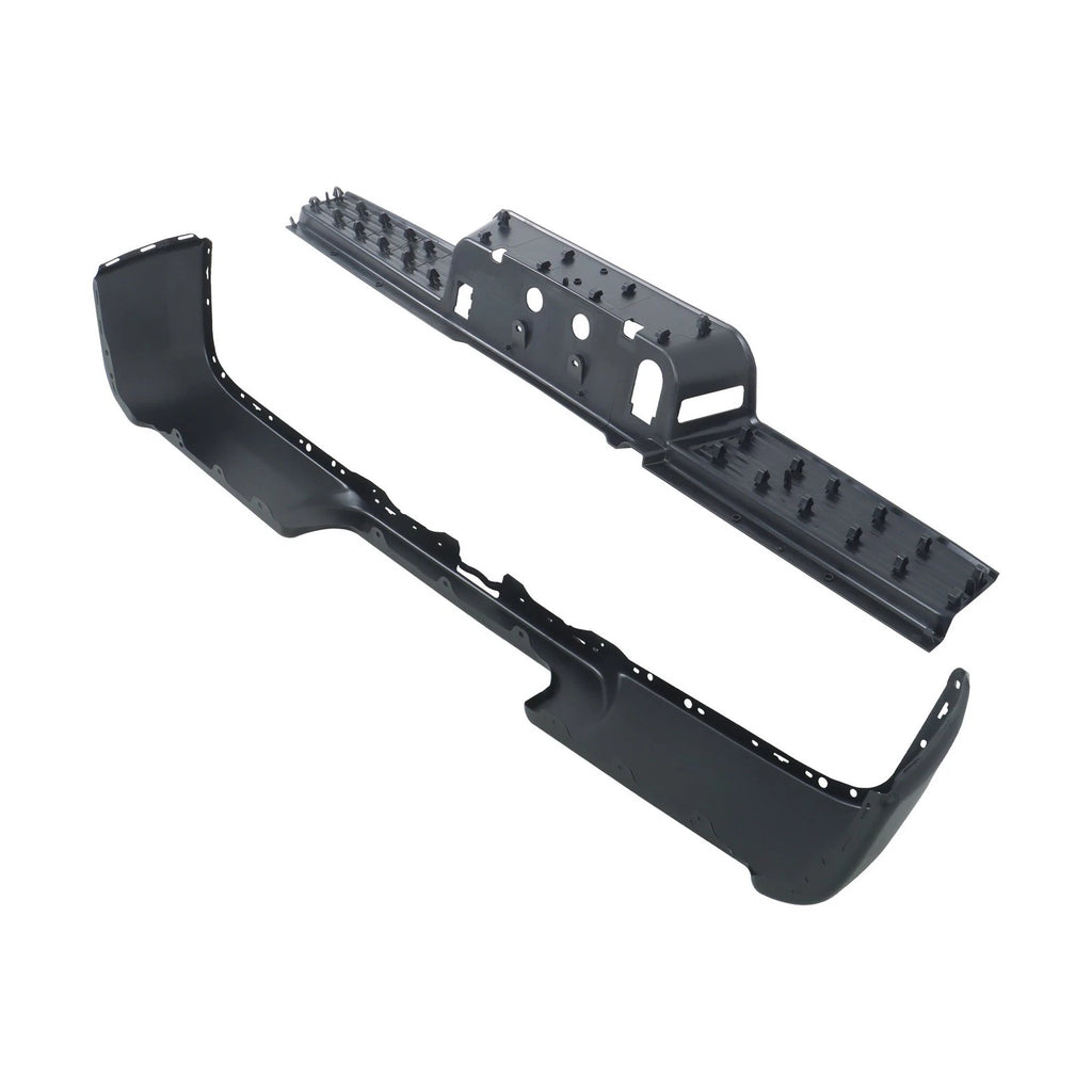Set of 2 Rear Bumper Face Bar & Step Pad for RAM 2500 3500 (2019–2024)