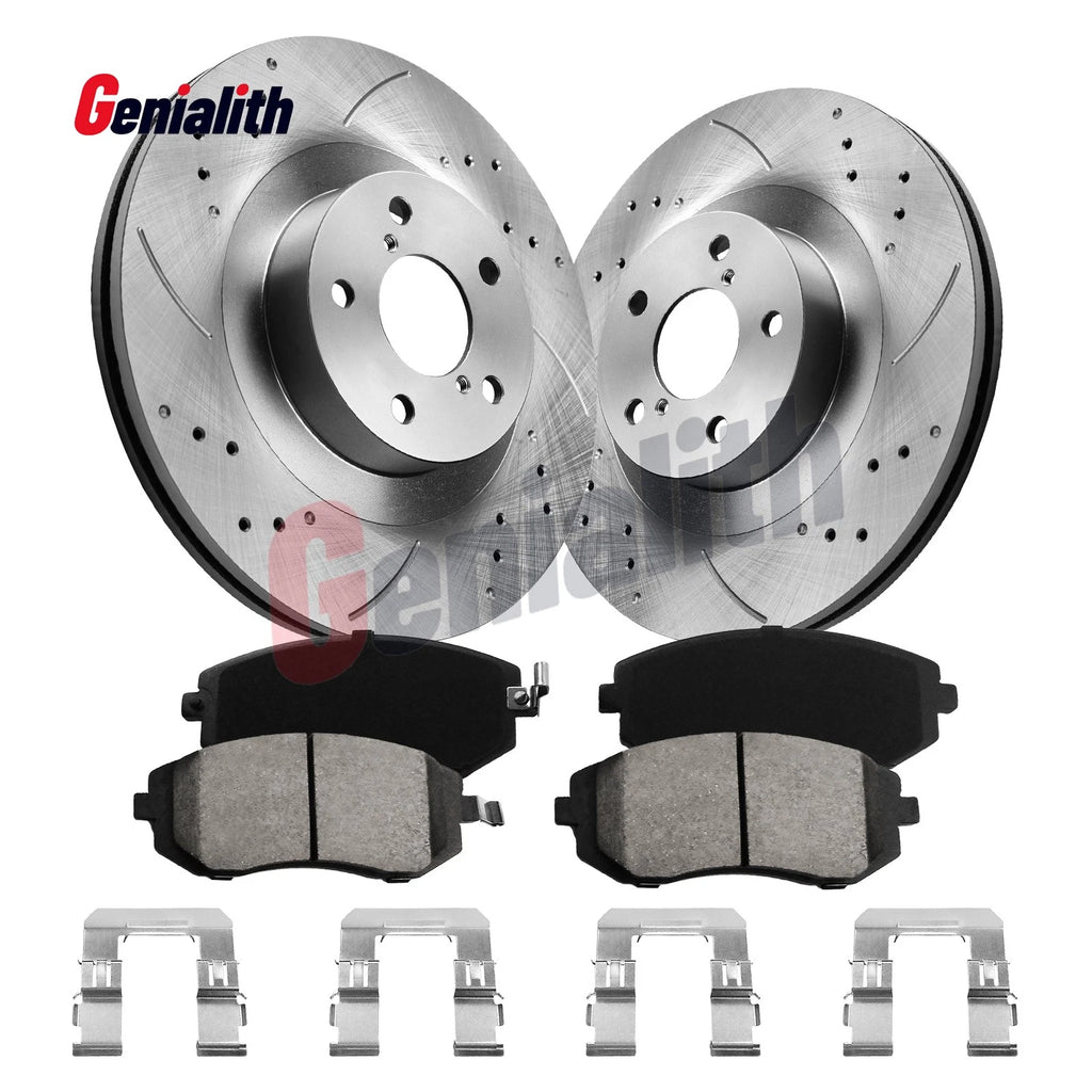Front Disc Brake Rotors & Pads for Subaru Outback, Forester, Impreza, Legacy (2000–2023)