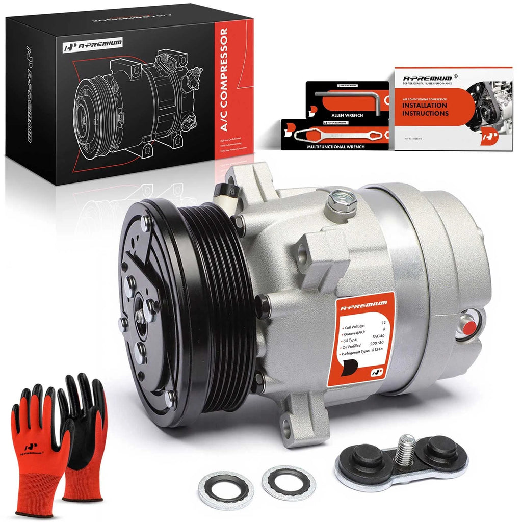A/C Compressor with Clutch for Chevy Camaro Pontiac Firebird (1995–2002)