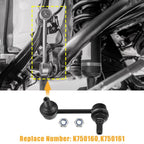 2pcs Front Sway Bar Links TD1134170 TD1134170A for Mazda CX-9 (2007–2015)