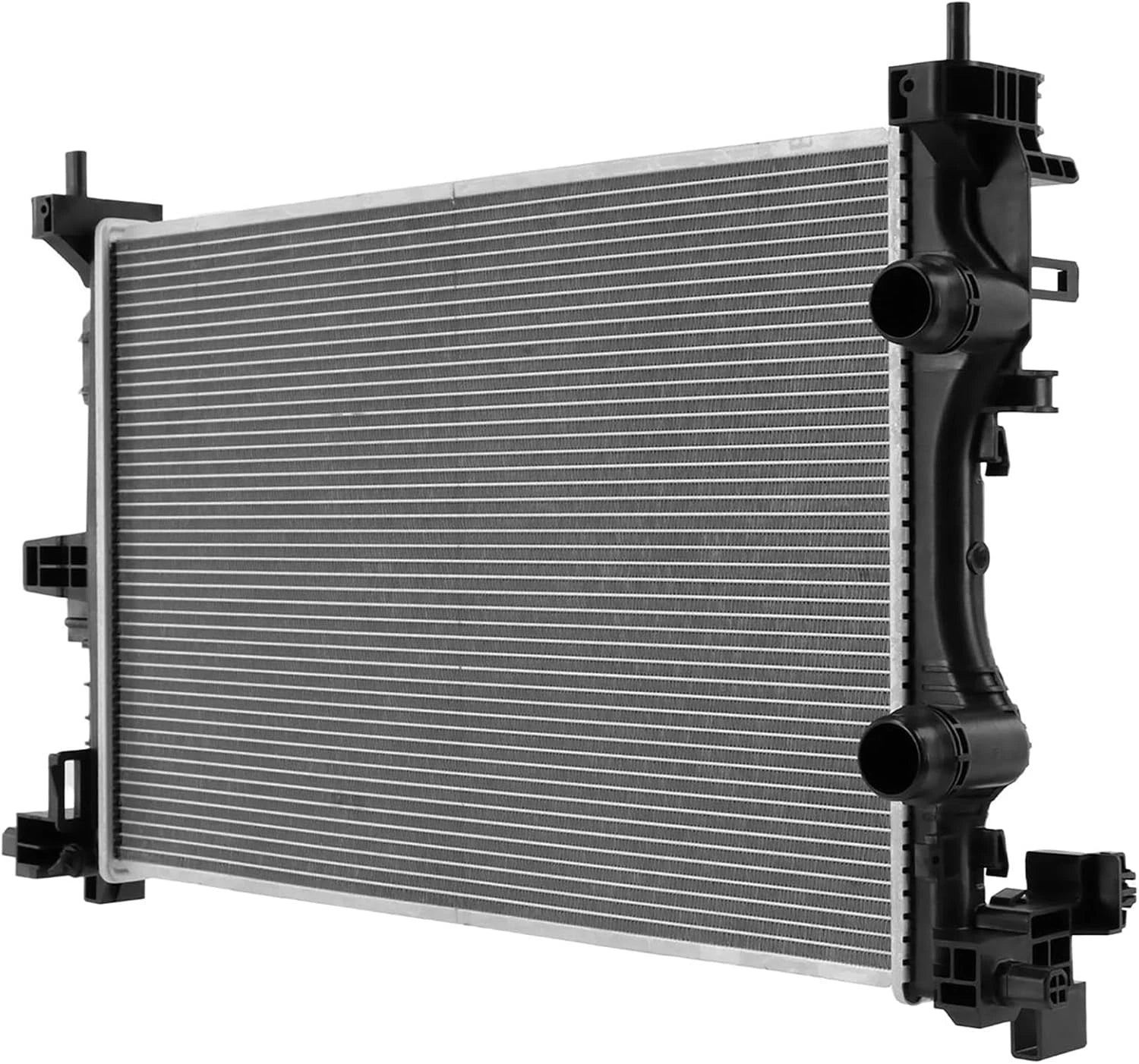 Aluminum Radiator w/ Oil Cooler for Jeep Compass (2017–2021) 2.4L