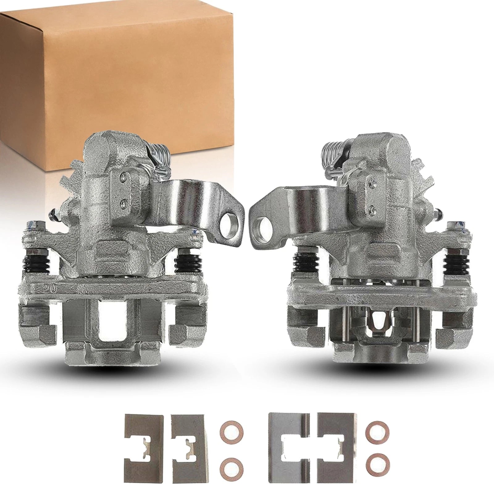 Rear Brake Calipers with Bracket for Honda Civic Acura (2006–2018)