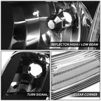 Clear Corner Signal Lamps for Ford Crown Victoria (1998–2011)