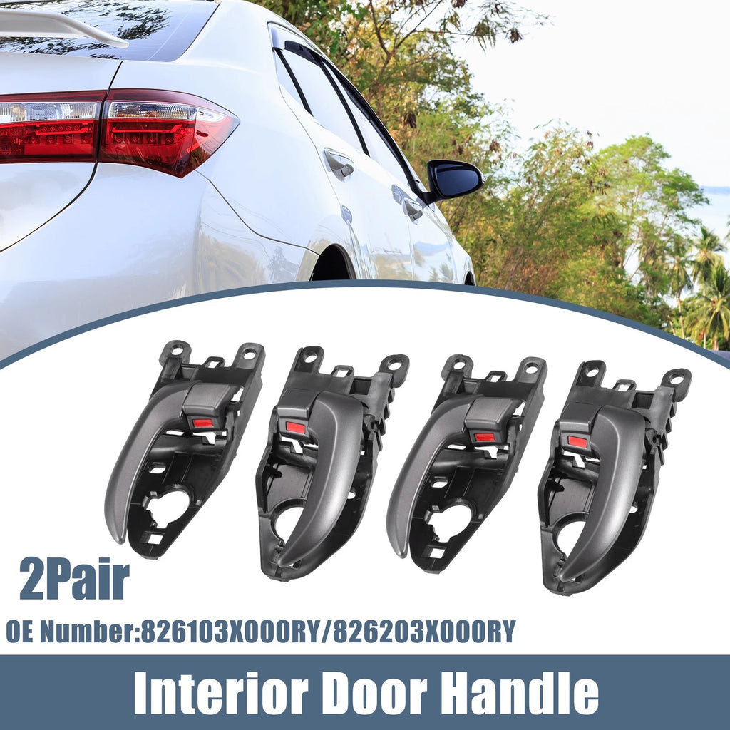 2 Pair Interior Door Handle for Hyundai Elantra (No. 826203X000RY)