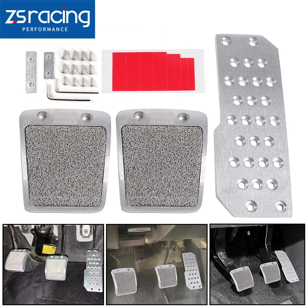 Silver Racing Pedal Kit for Make Model
