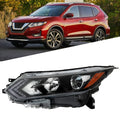 Headlight for Nissan Rogue Sport (2020–2022) Halogen Left Side Black