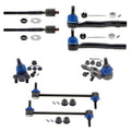 Set of 4 Mevotech Supreme Tie Rod Ends Sway Bar Links for Toyota Camry