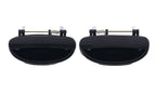 2 x Rear LH+RH Smooth Black Outer Door Handle for Daewoo Nubira J100/J150 (1997–2003)
