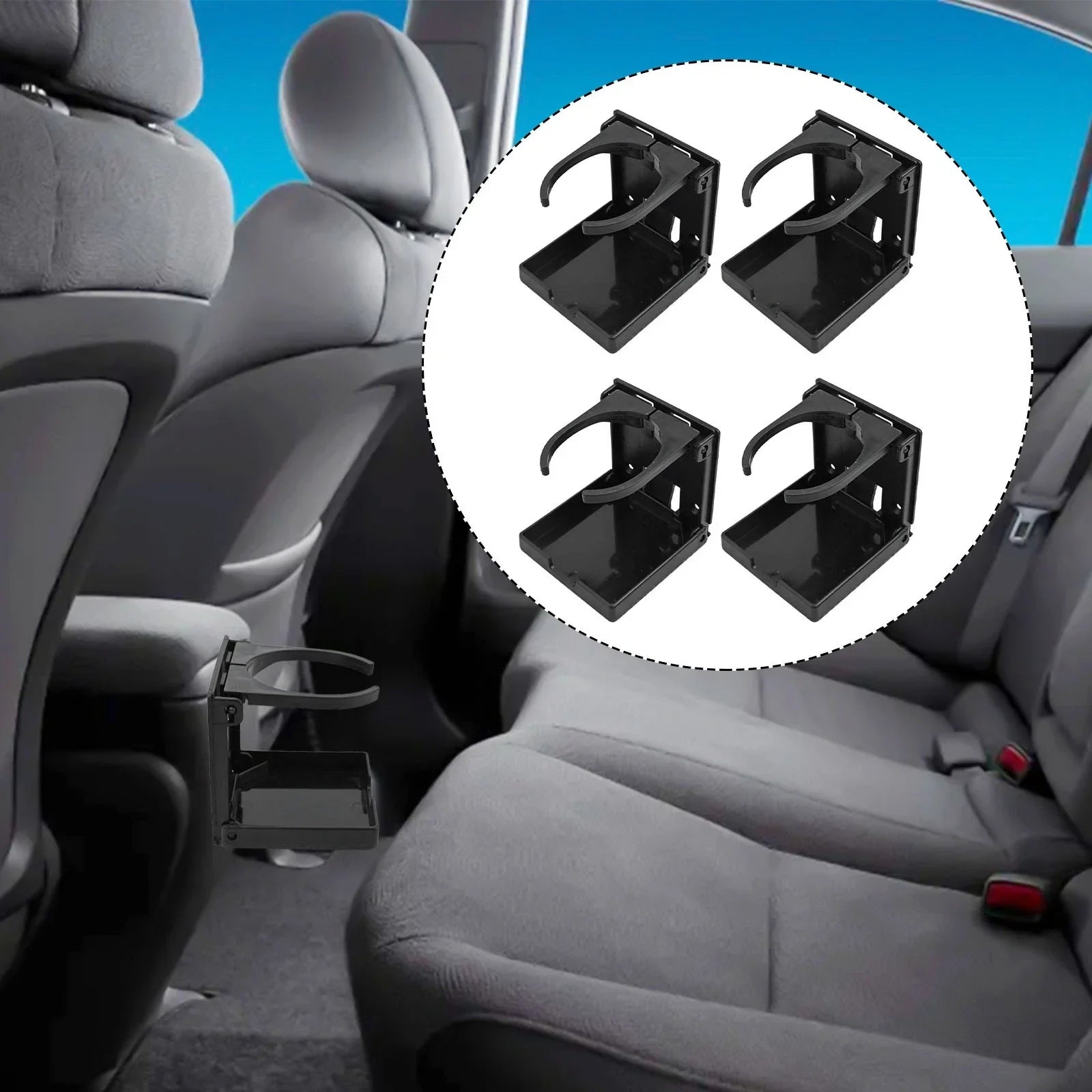 Set 4 x Waterproof Adjustable Drink Holders