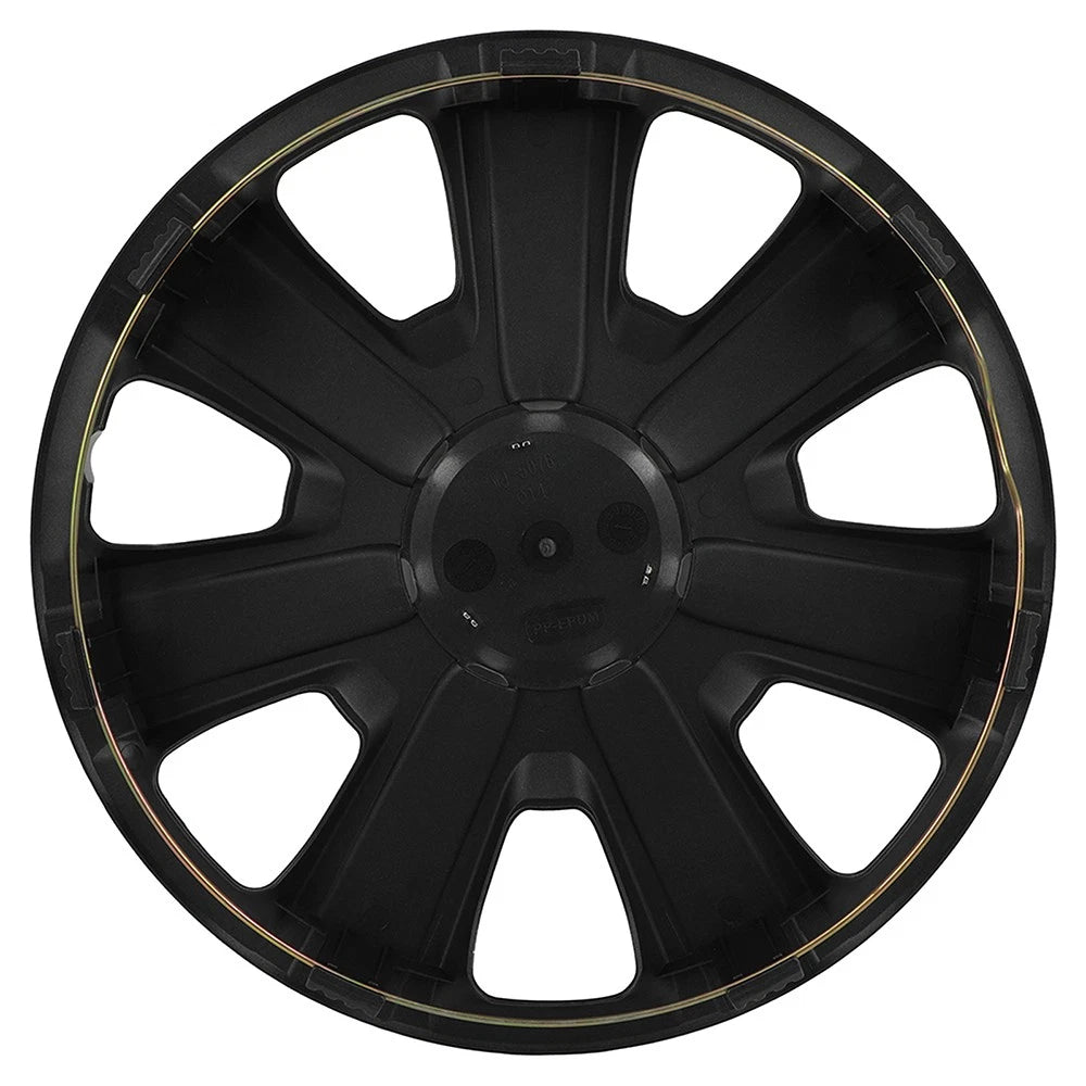 Set of 4 Hub Caps for R14 Tire & Rim (14") Silver