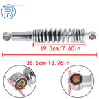 Pair of 320mm Chrome Rear Shocks for Sportster XL883 1200 72 48 (1979–2012)