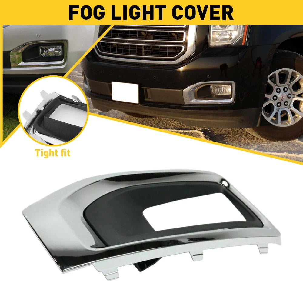 Fog Light Bezel Cover Trim for GMC Yukon (2015–2020) OE#GM1038187