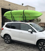 Universal Foldable Kayak Snowboard Boat Carrier Roof Rack J-Bar