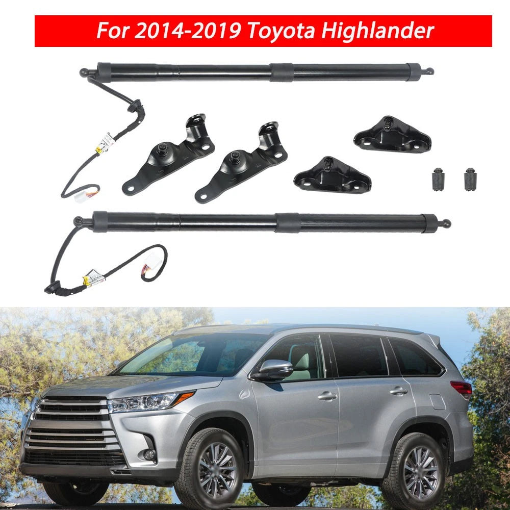 Set of 2 Rear Tailgate Power Lift Support Struts for Toyota Highlander (2014â2019)