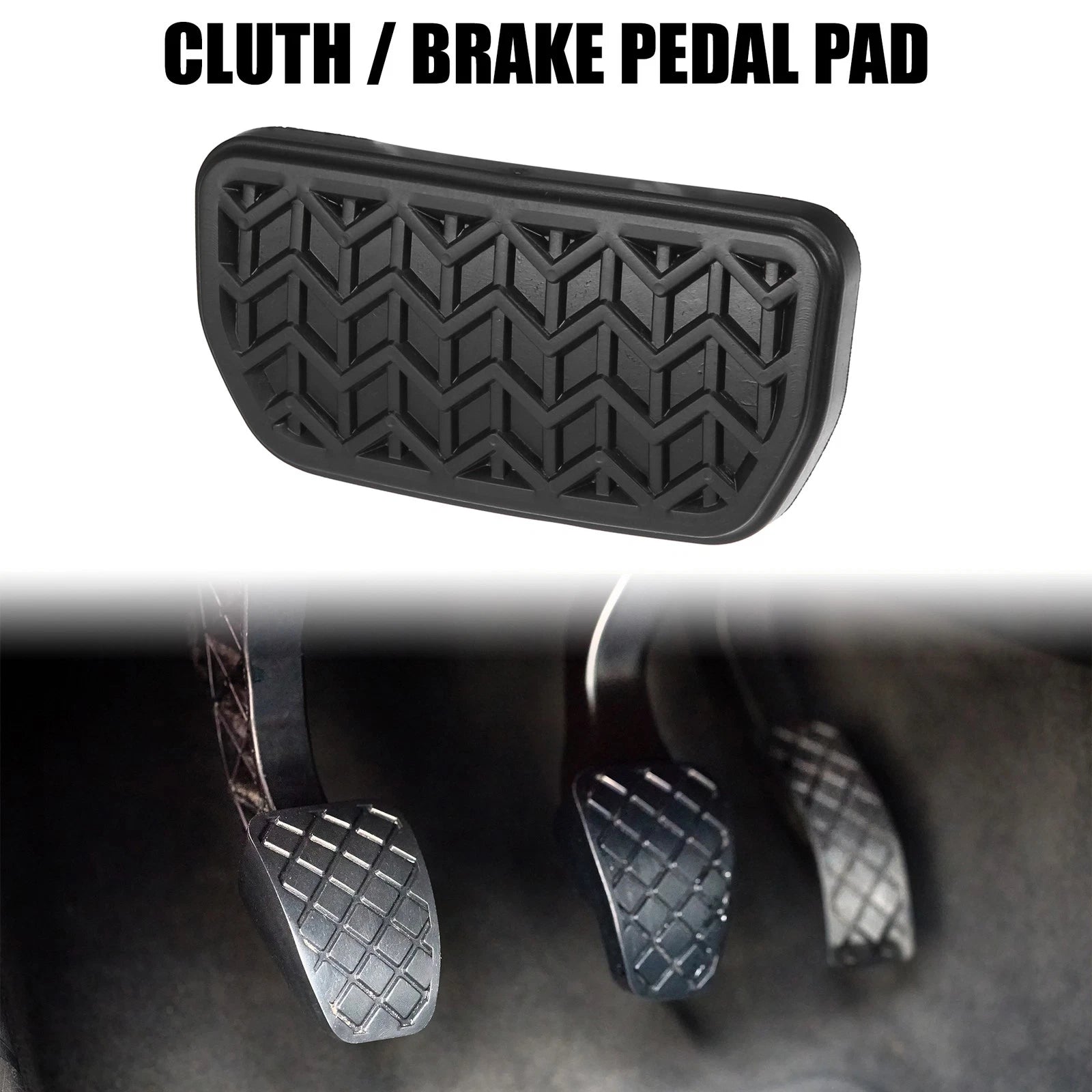 Anti-Slip Clutch Brake Pedal Cover for Toyota RAV4 (703820372325)